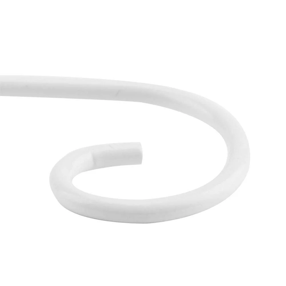 Металева підставка для рослин Jeffergarden настінна залізна з декоративним гачком біла, фото №7