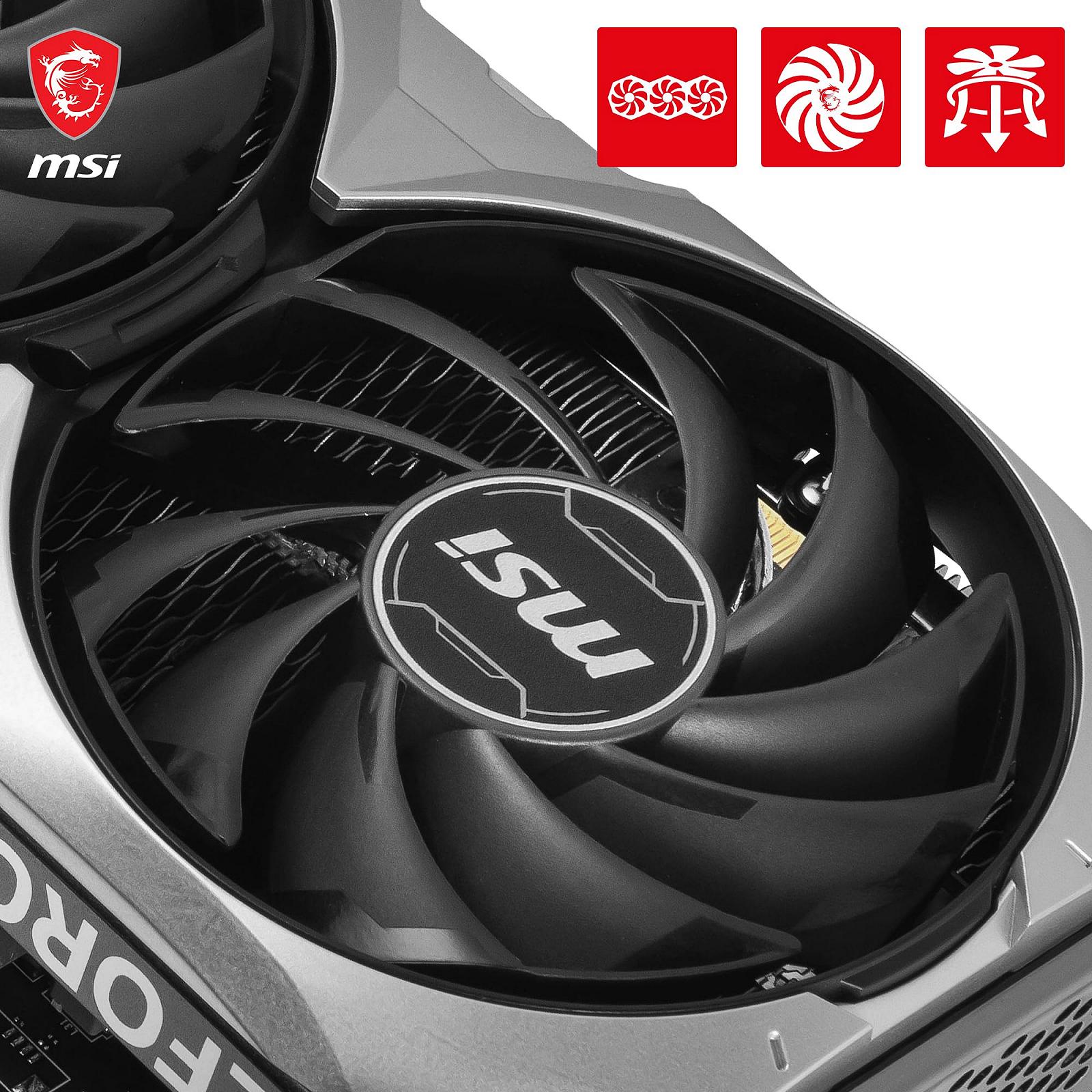 Видеокарта MSI RTX 4070 SUPER Ventus 3X OC 12GB GDDR6X, фото №4