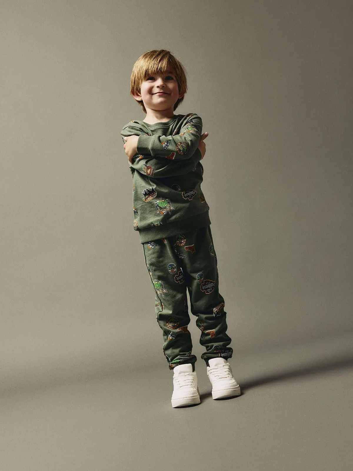 Толстовка NAME IT для хлопчиків Nmmnenno LS SWE Bru Pb, фото №5 Толстовка NAME IT для хлопчиків Nmmnenno LS SWE Bru Pb, фото №5