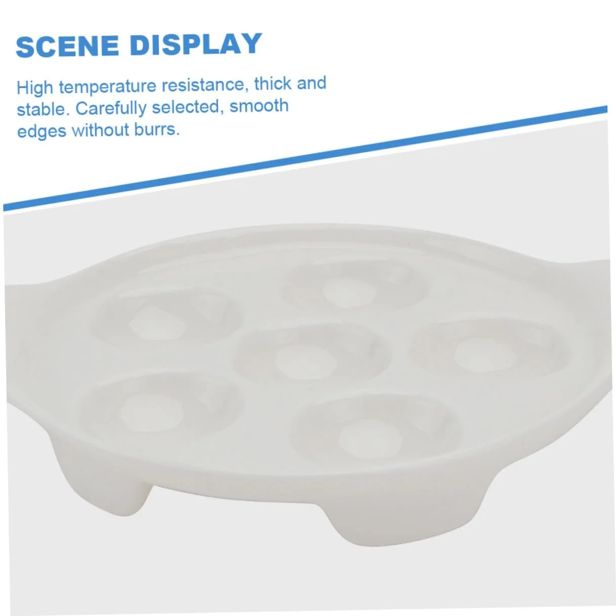 Набір з 2 керамічних форм для запікання равликів з заглибленнями термостійкі для духовки та гриля, фото №8