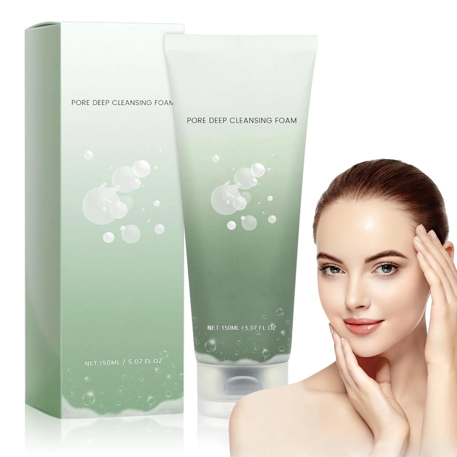 Пенка для умывания Heartleaf Очищающая пенка для лица Очищающий гель для умывания Гель для умывания для ежедневного очищения кожи, фото №1