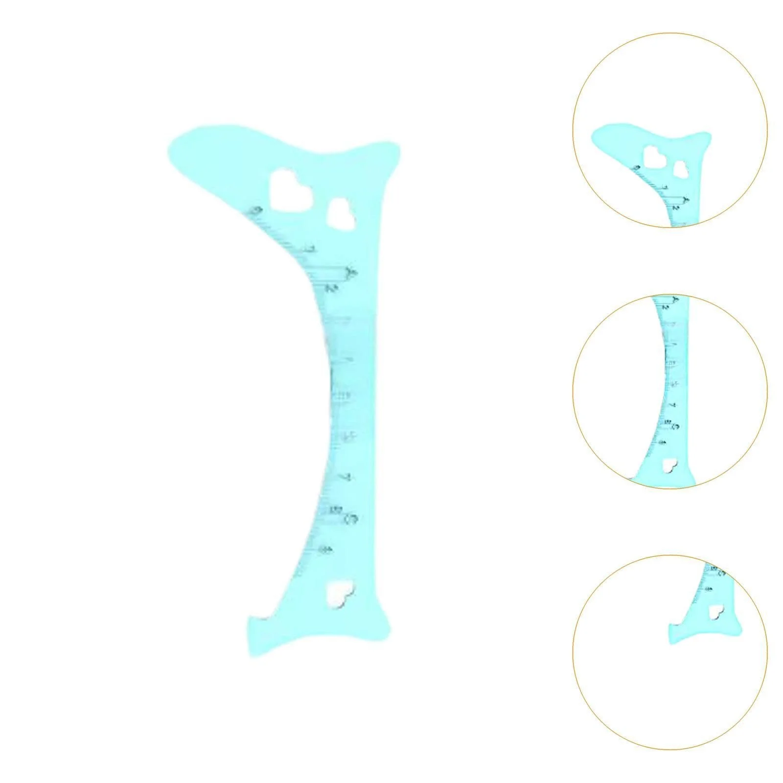 Инструмент для подводки глаз perfeclan Многоцелевой трафарет, фото №5 Инструмент для подводки глаз perfeclan Многоцелевой трафарет, фото №5