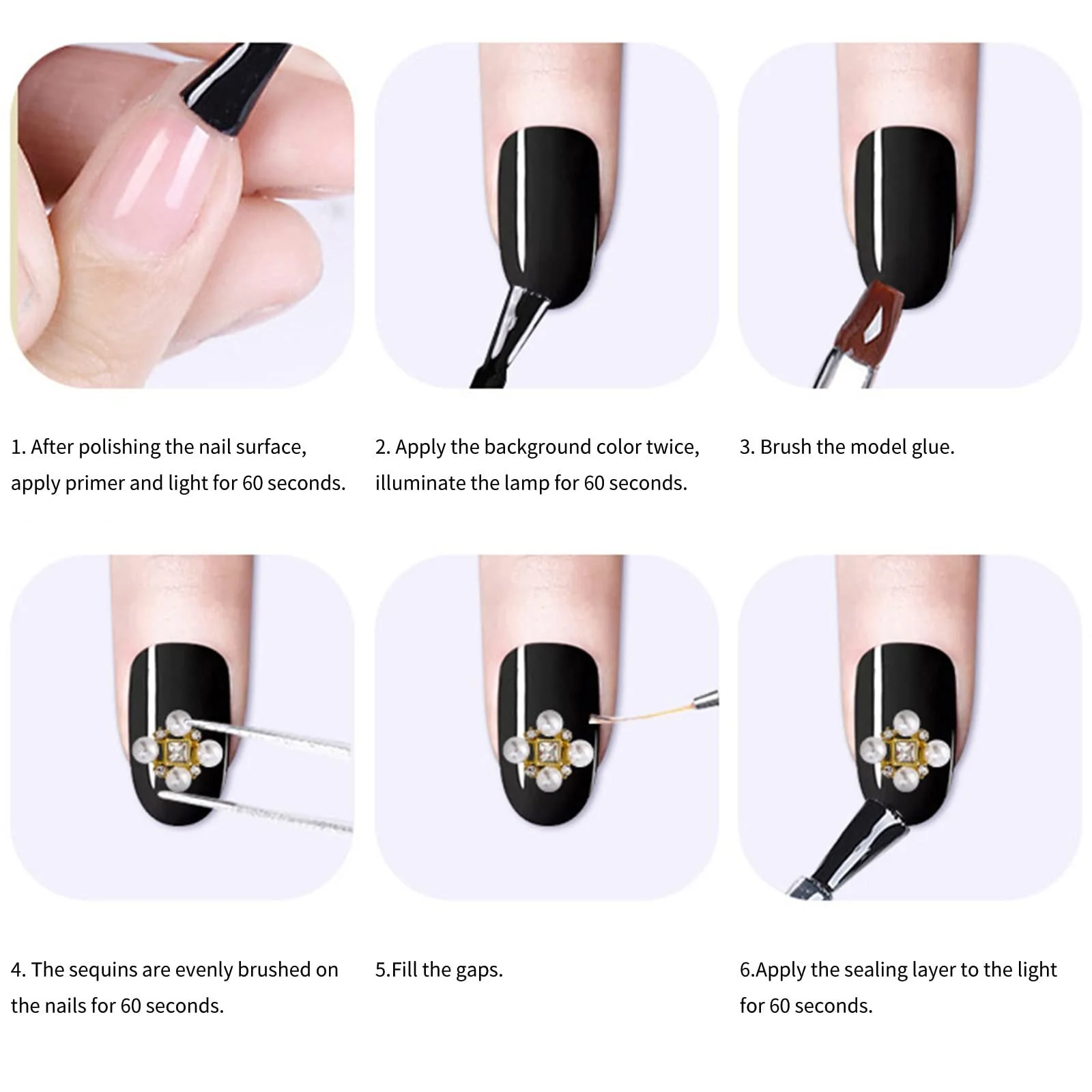 Стразы Металлические, сплав, жемчуг, бриллиант, 3D блеск, 20 шт, золото, фото №7