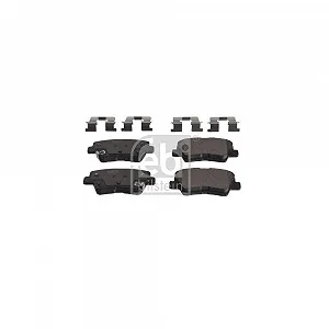 Комплект тормозных колодок FEBI BILSTEIN 116289 дисковый тормоз для HYUNDAI KIA задняя ось synthetic.ua - Фото 1