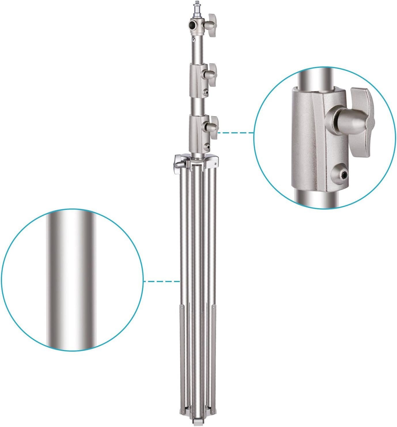 Комплект штативов Neewer 90090991 102"/260см 2шт Серебряный, фото №6