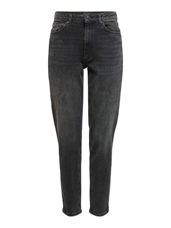 Джинси ONLVENEDA LIFE MOM JEANS REA461A NOOS 15210672  Denim ONLY Чорний  L, фото №1