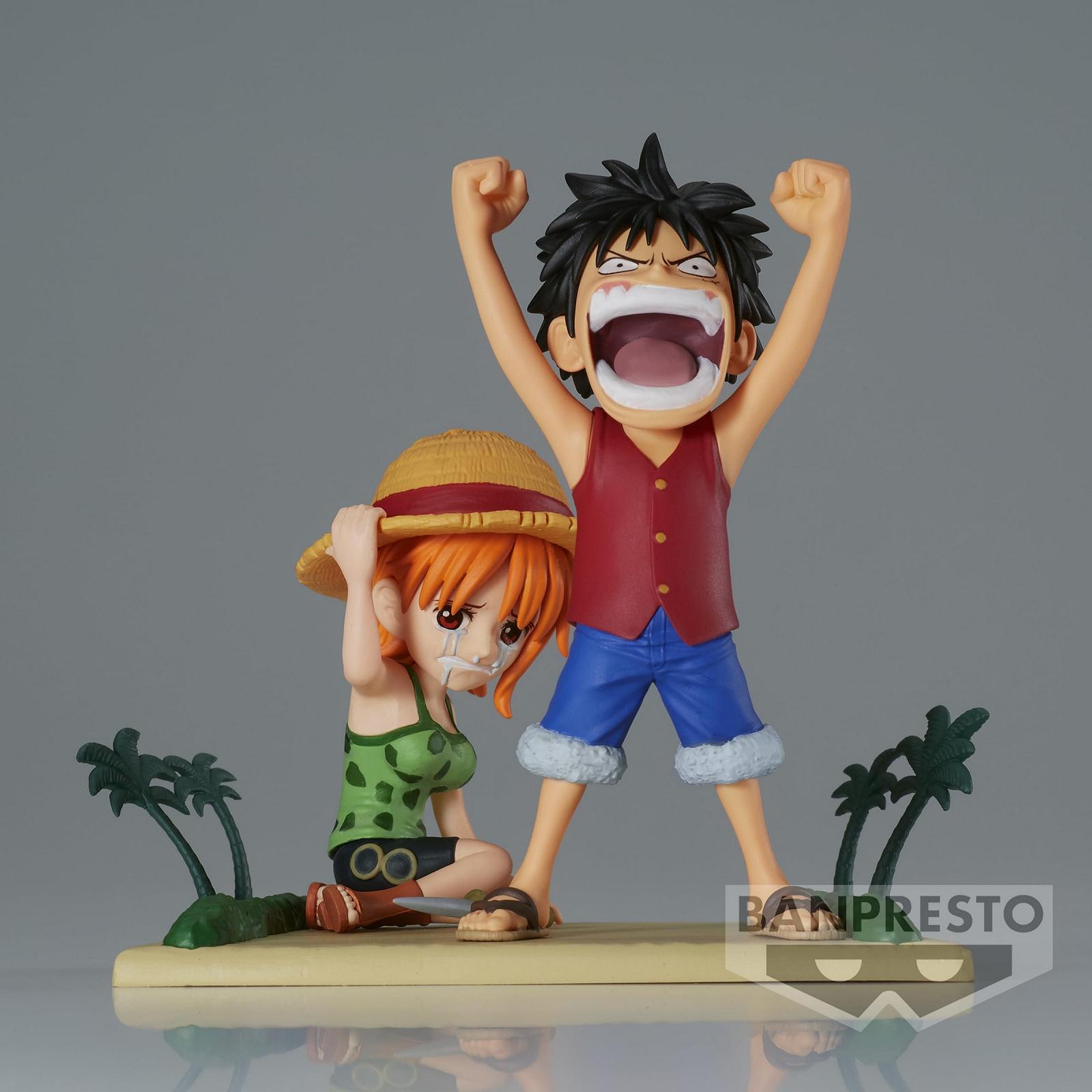 Фігурка Banpresto One Piece Monkey D. Luffy & Nami 7 см, різнокольорова, фото №9