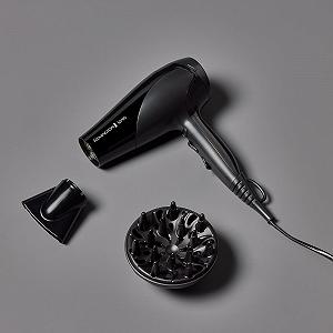 Фен Remington Ionic D3198, 2200 Вт, кольцо с керамическим покрытием Ion Care: мягкая укладка и равномерное распределение тепла, 3 режима нагрева и 2 отдельных режима вентилятора + режим холодного воздуха, 2 насадки synthetic.ua - Фото 1