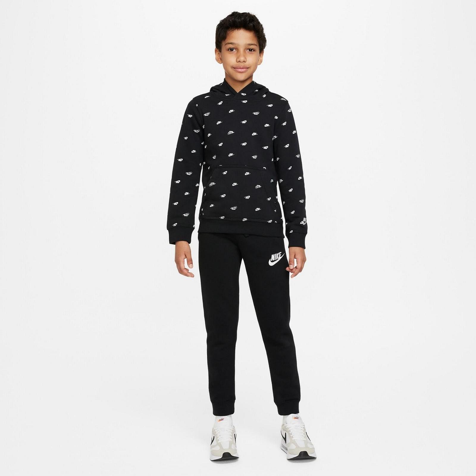 Толстовка Nike B NSW Po Hd Club FLC Ft AOP для хлопчиків, фото №3