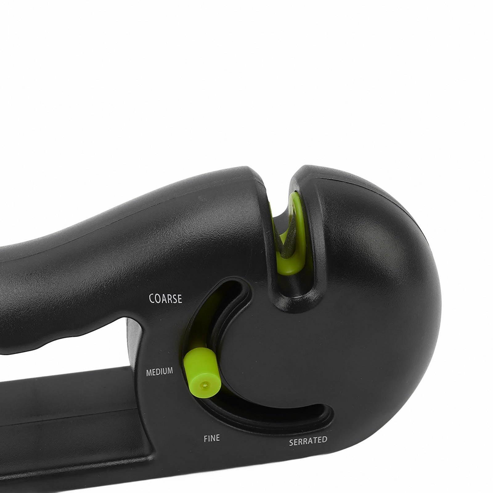 Точилка для ножей 4-уровневая ручная Green, фото №2