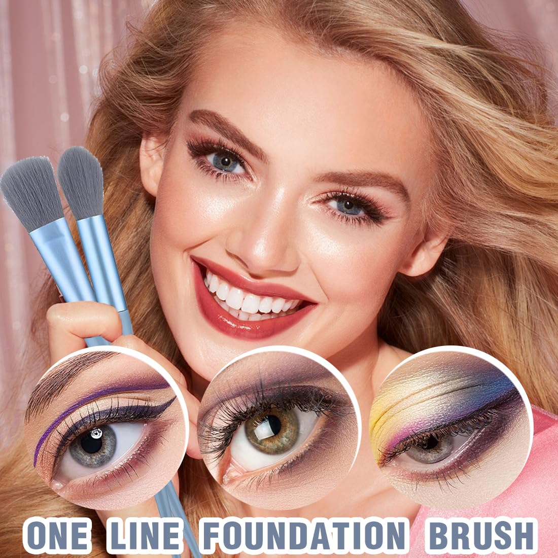 Набір MKVZIYE Makeup Brush Set 13 шт чорний, фото №4