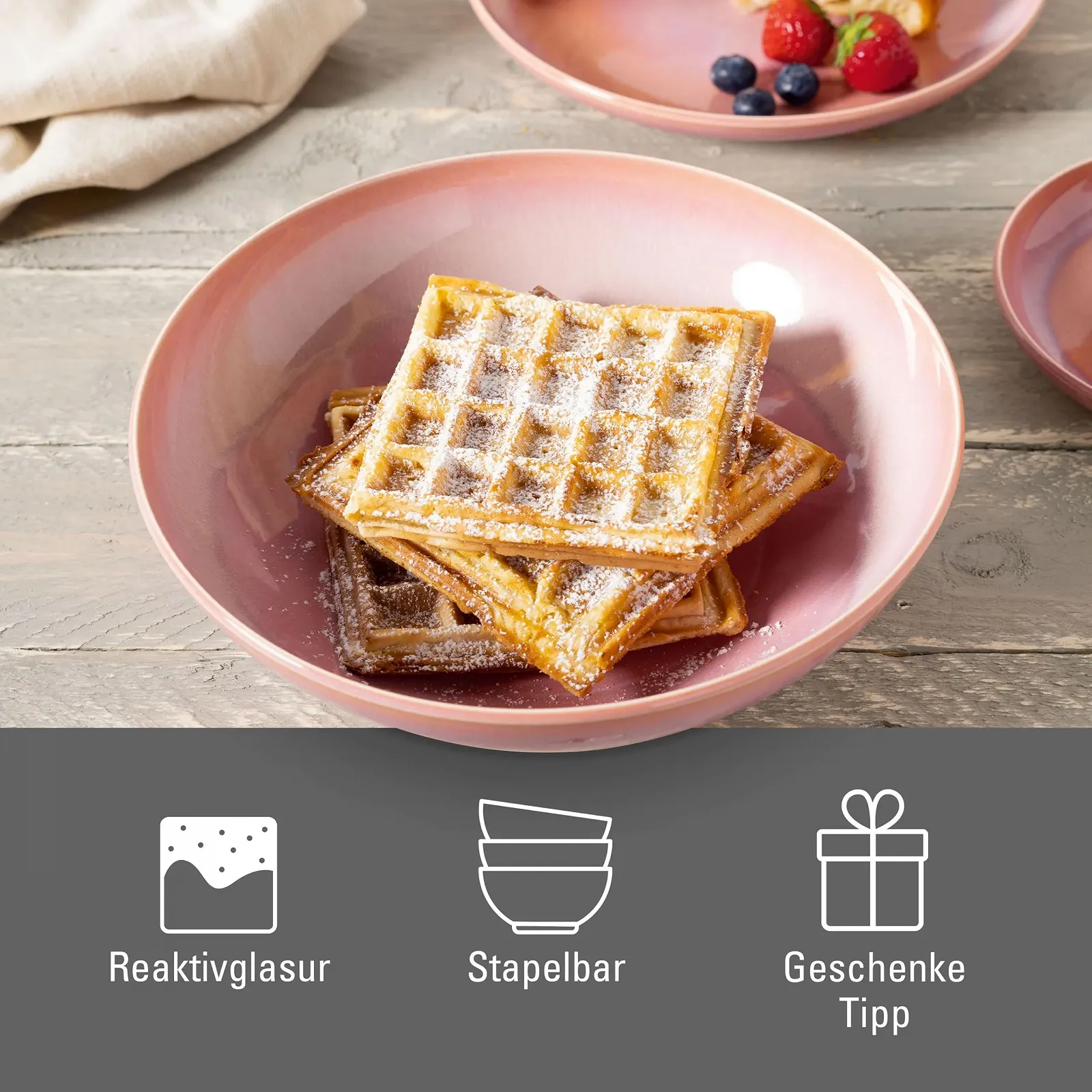 Миска Villeroy & Boch Perlemor Coral 26 см, фото №5