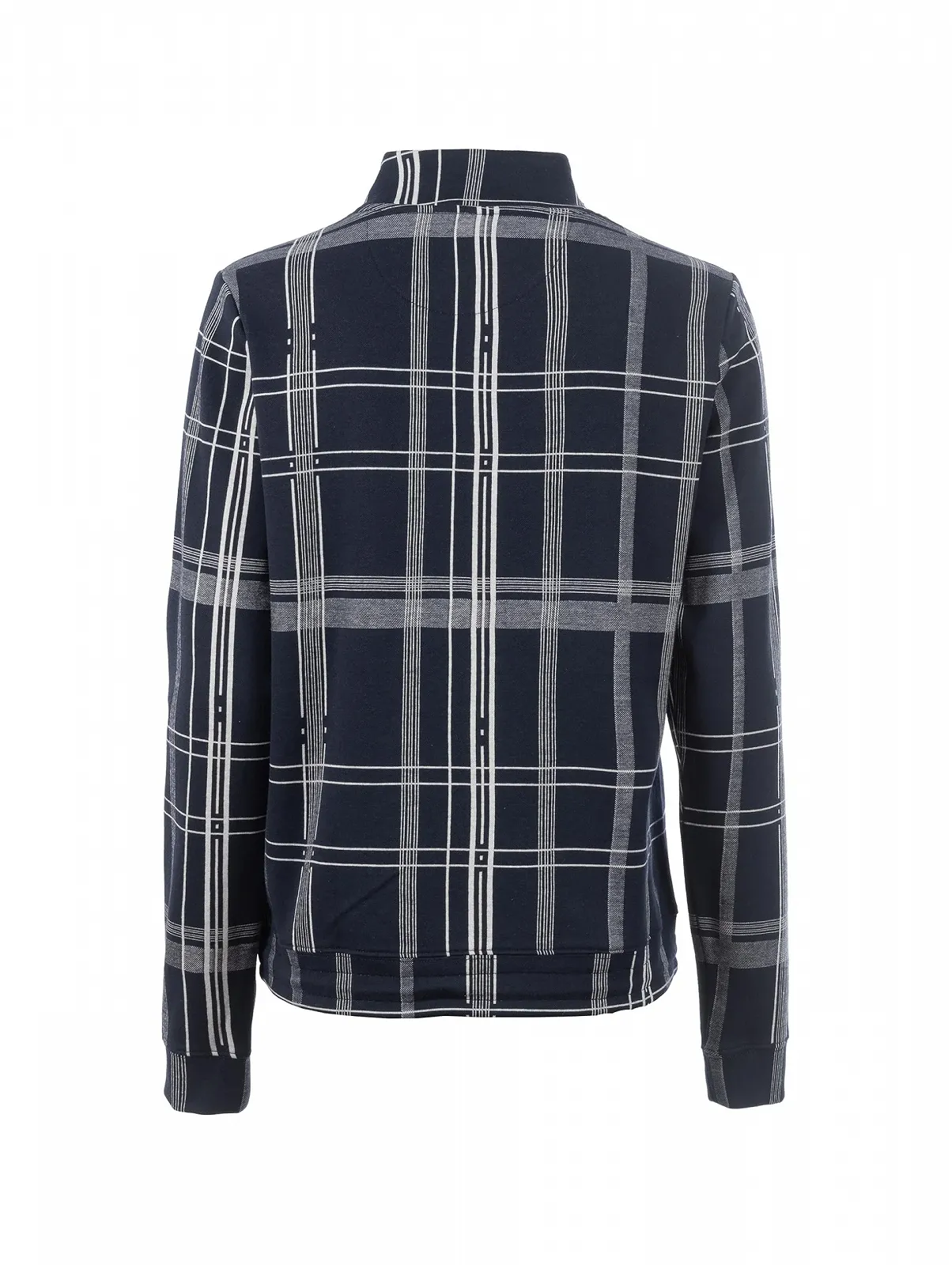 Свитшот S'questo Клетчатый Спортивный Синий Коллекция Soquesto Love Letters, фото №2