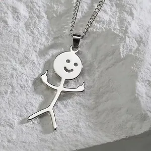 Модний сріблястий ланцюжок унісекс Факі - Фото 1