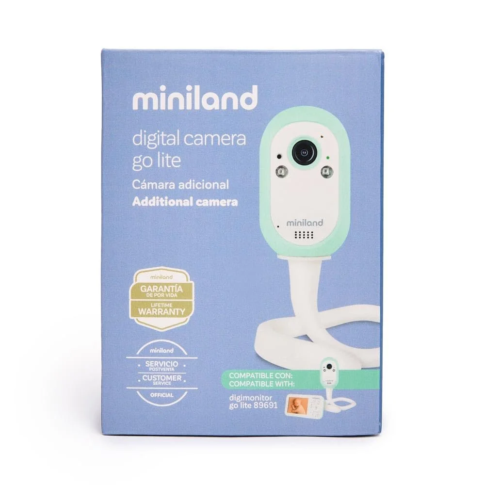 Додаткова камера Miniland Digimonitor Go Lite 30-h Battery VOX, фото №6 Додаткова камера Miniland Digimonitor Go Lite 30-h Battery VOX, фото №6