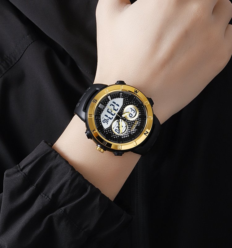 Годинник Skmei 2014GDWT Gold-White SALE, фото №3