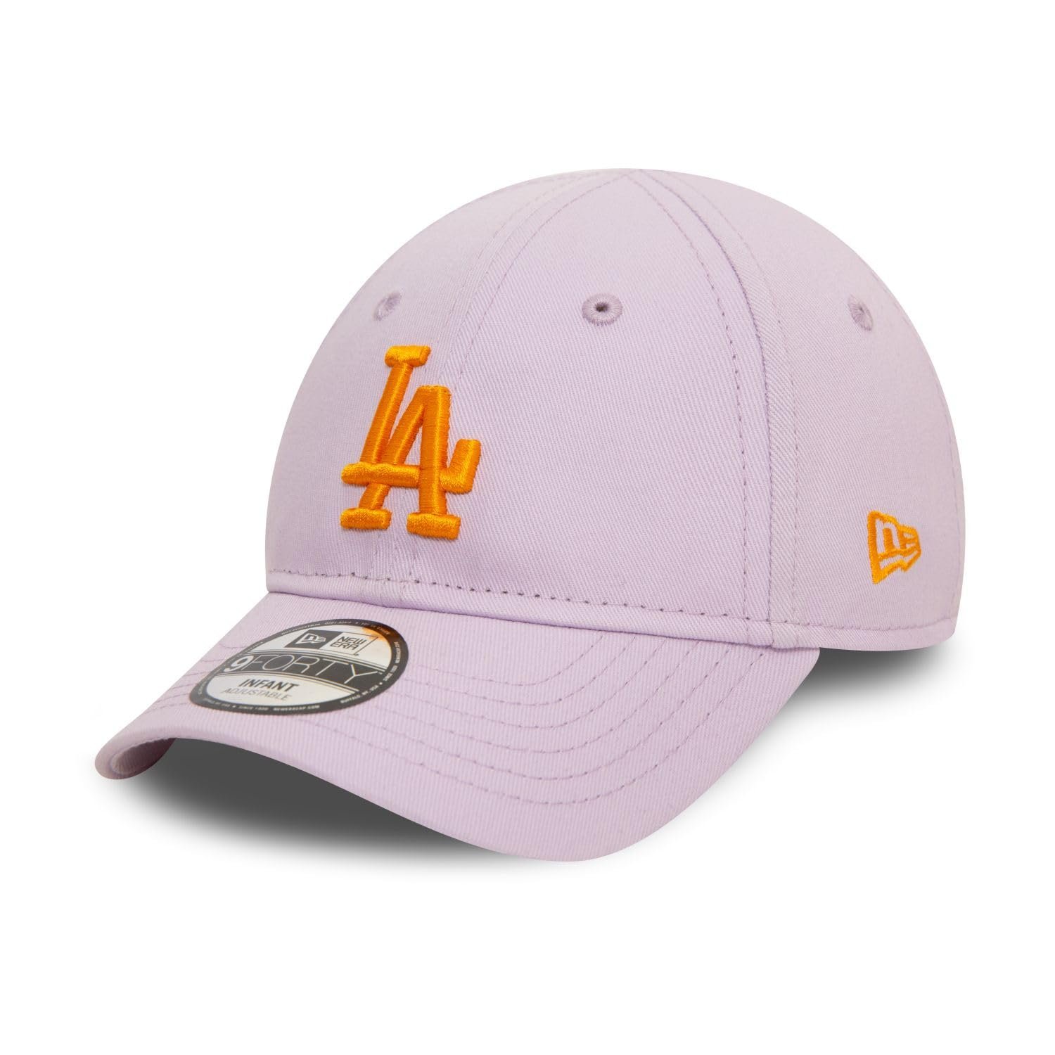 Кепка New Era 9Forty Los Angeles Dodgers детская розовая, фото №6