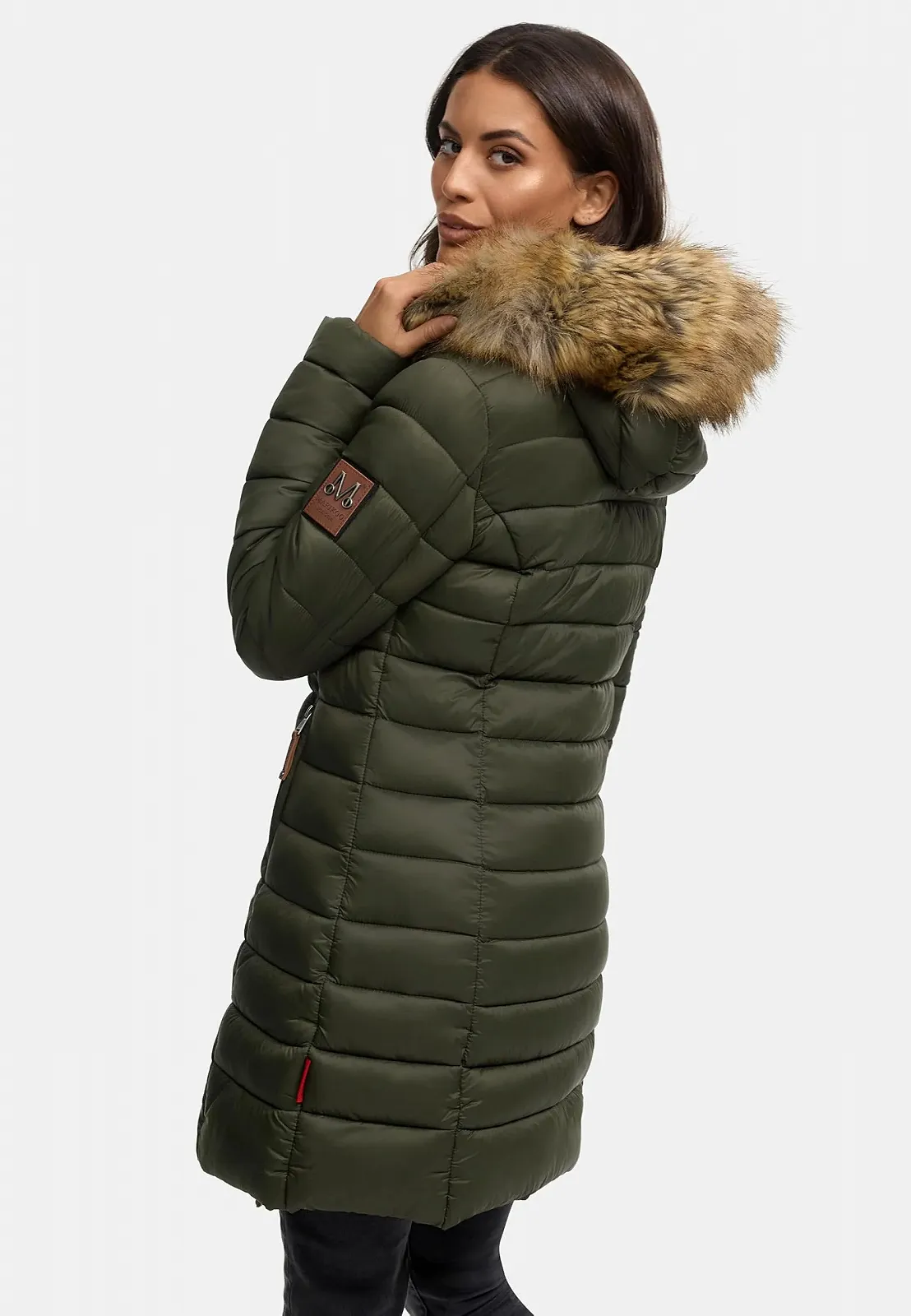 Женское зимнее стеганое пальто Marikoo Rose, фото №8