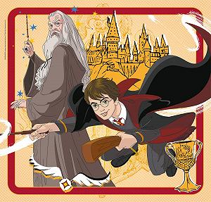 Пазл Clementoni Harry Potter 25312 3 x 48 элементов 32 x 22 см для детей от 5 лет synthetic.ua - Фото 1