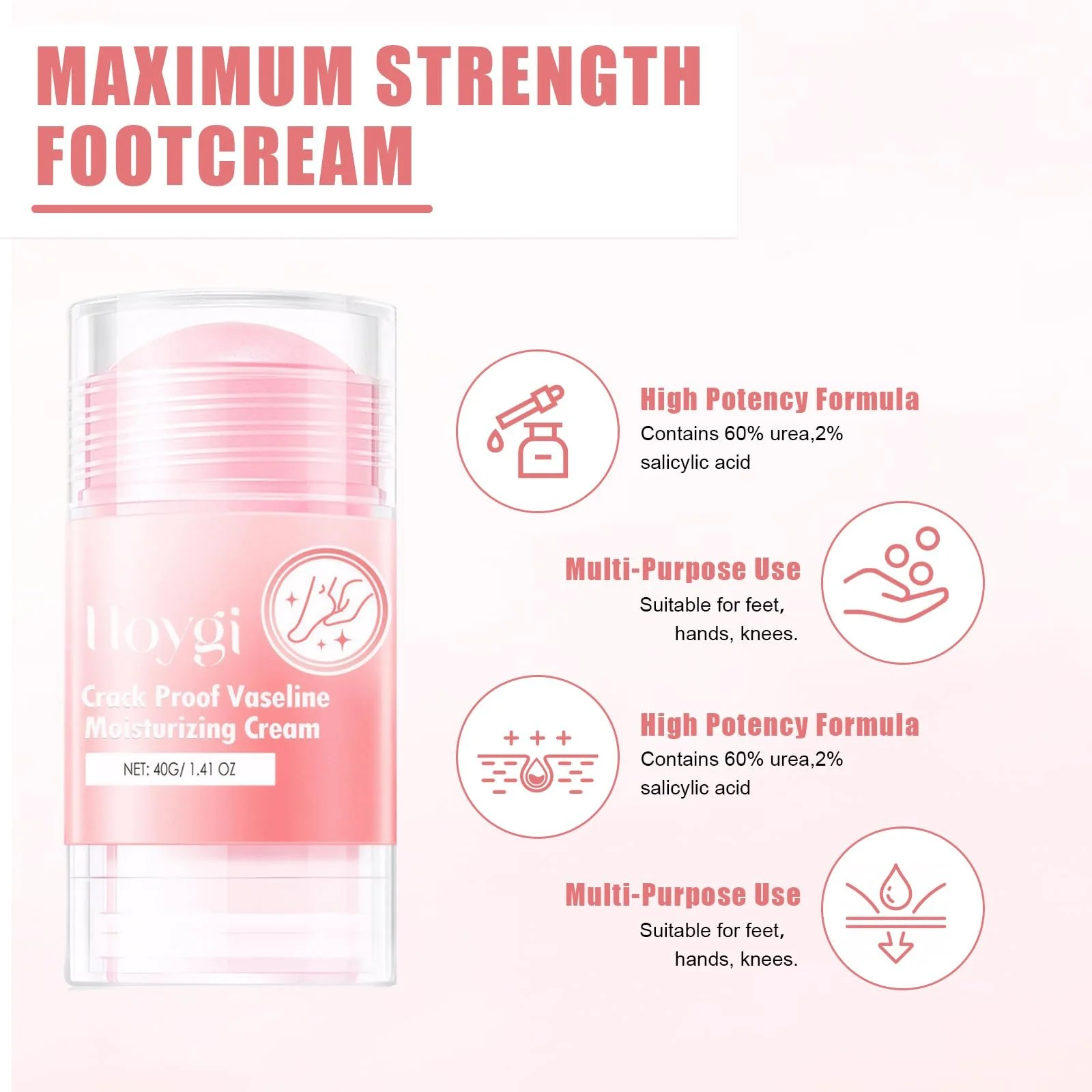 Крем для ног от мозолей и трещин с 60% мочевины и алоэ вера, фото №3 Крем для ног от мозолей и трещин с 60% мочевины и алоэ вера, фото №3