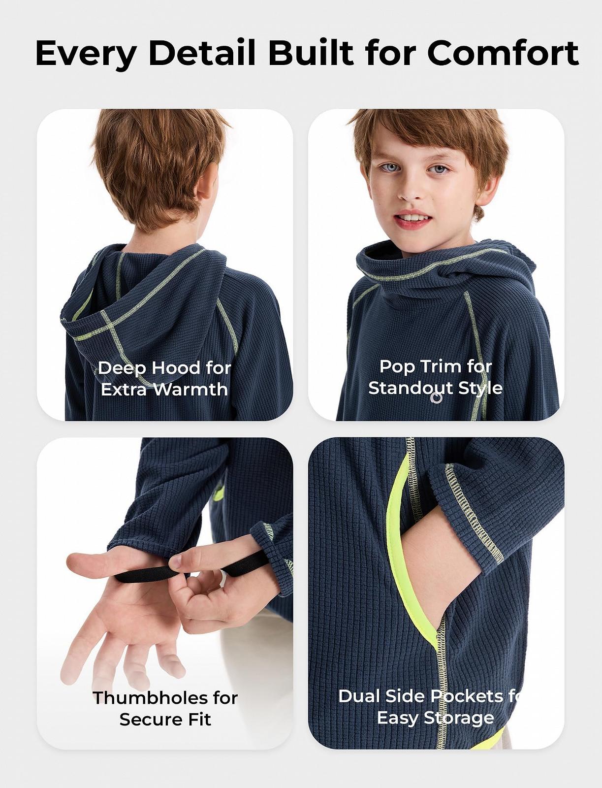 Худі спортивне PATPAT для хлопчиків з капюшоном, фото №6