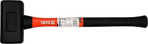 Резиновый молоток Yato YT 495 мм фибергласовая рукоятка - Фото 1