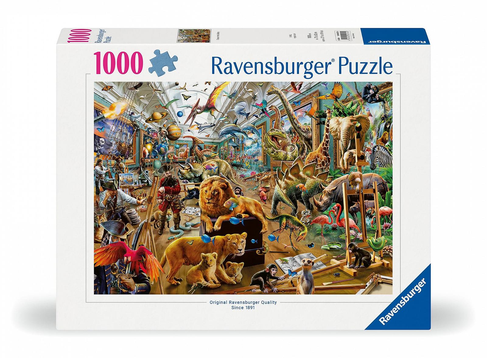 Пазл Ravensburger 12000570 Chaos in the Gallery 1000 елементів 14+ років, фото №1