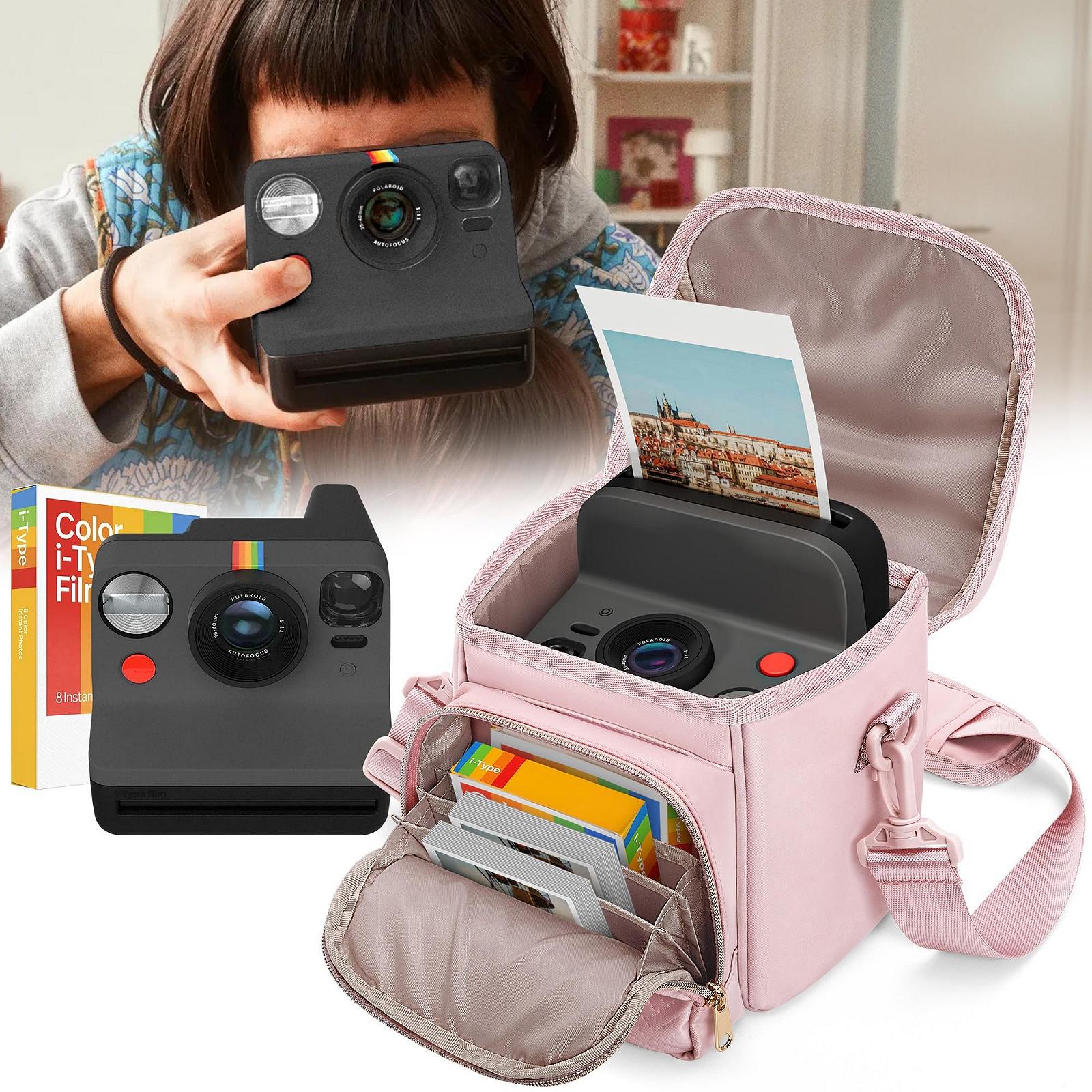Сумка для фотокамеры Polaroid Now/Now+/OneStep/Go pink, фото №7