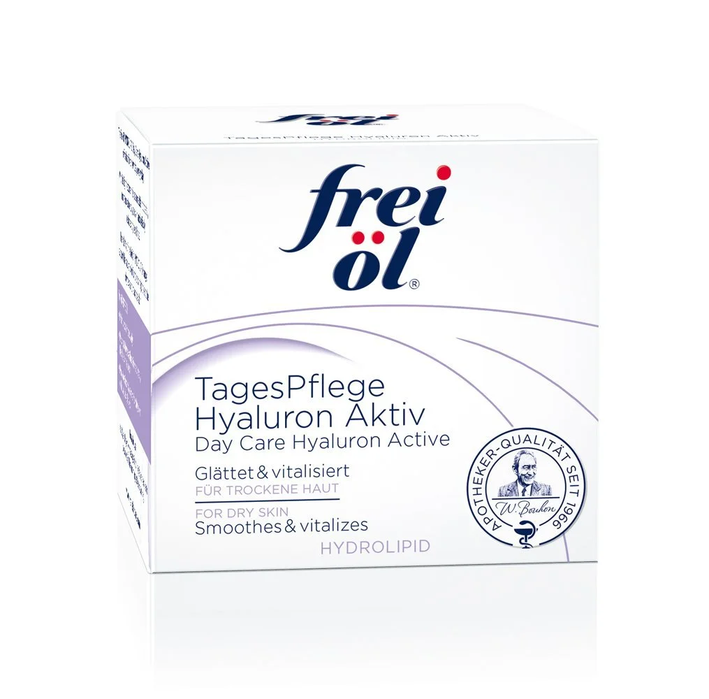 Денний крем frei öl Hydrolipid Hyaluron Aktiv 50 мл, фото №2