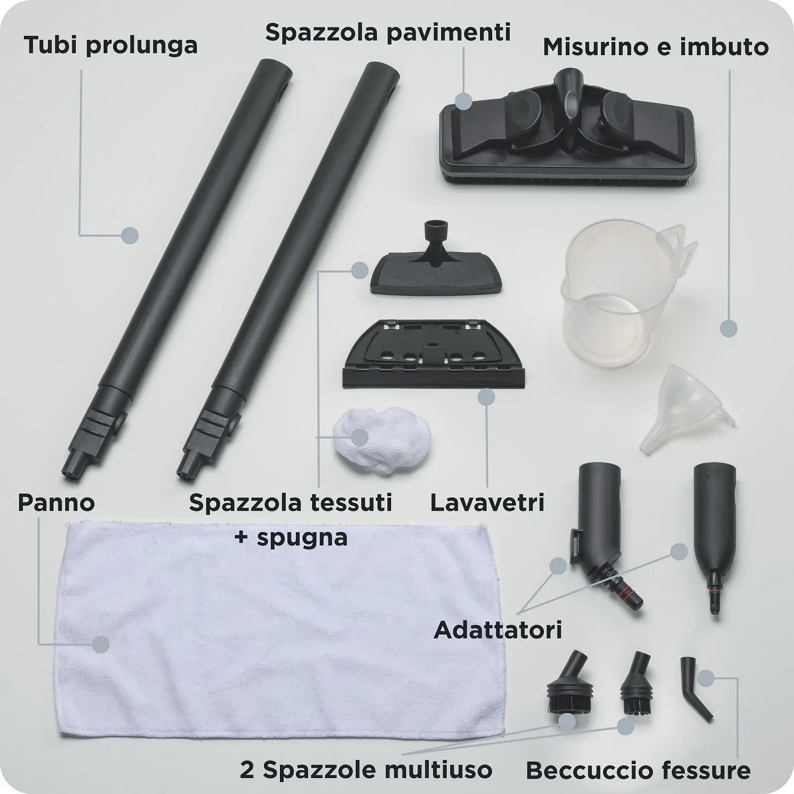 Пароочисник Ariete XVapor Deluxe 4146 5 бар 1500 W Blue, фото №4 Пароочисник Ariete XVapor Deluxe 4146 5 бар 1500 W Blue, фото №4