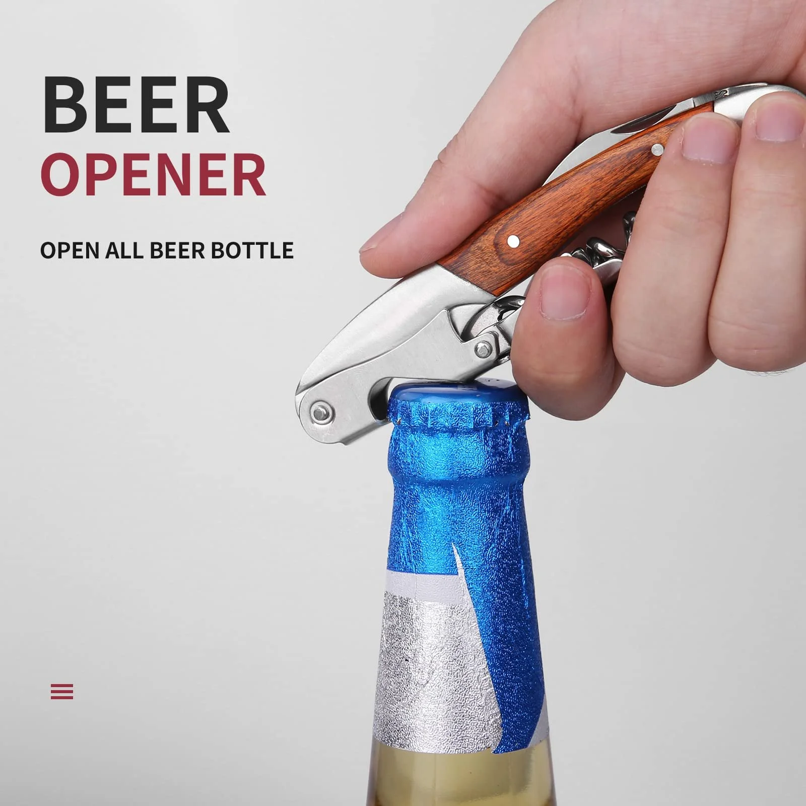 Штопор Професійний Відкривачка для винних пляшок, фото №5