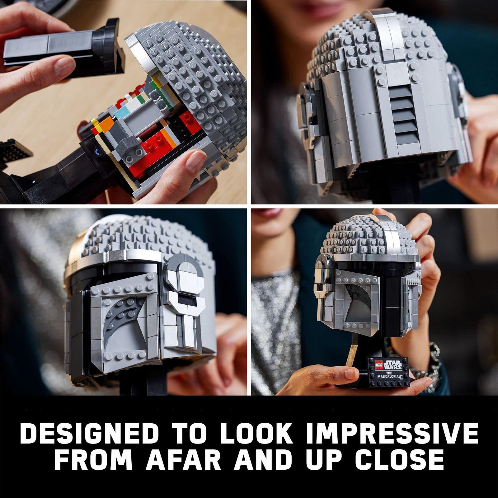 Конструктор LEGO Star Wars 75328 Шолом Мандалорця 584 деталі, фото №3