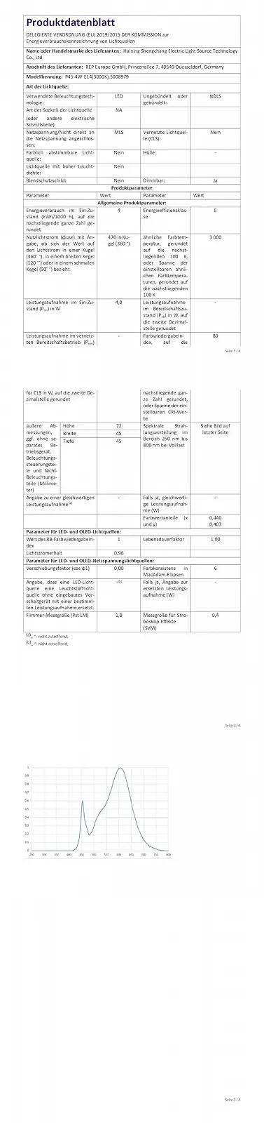 Настільна лампа Mushroom Lamp G45 3000 K сенсорна срібляста, фото №10