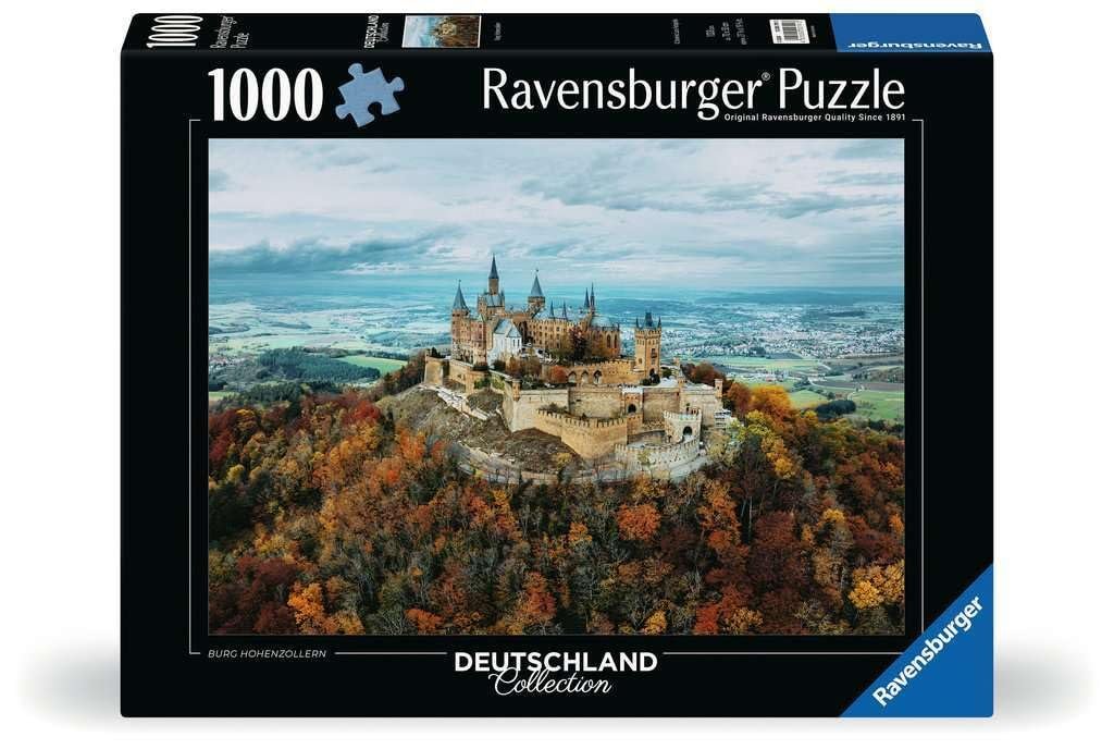 Пазл Ravensburger Замок Гогенцоллерн 12000791 1000 деталей, фото №1