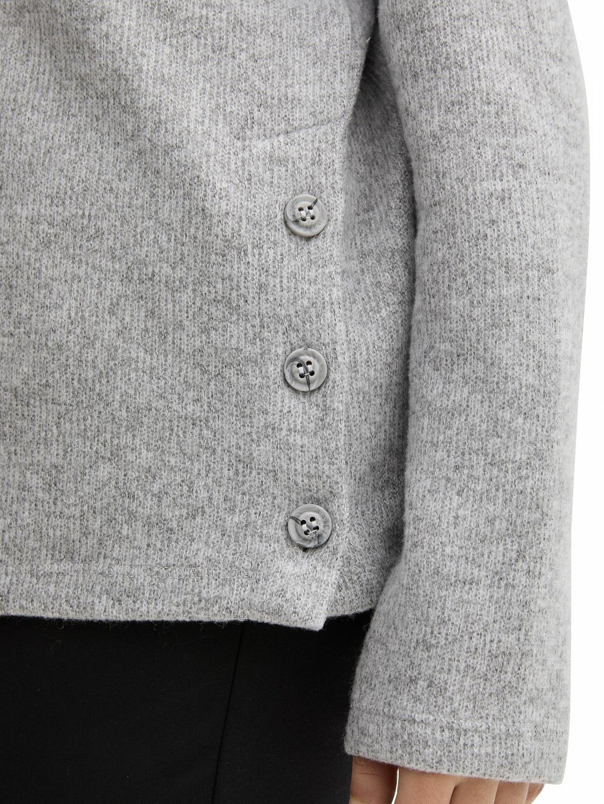 Женский Свитшот Plus Size Cosy TOM TAILOR с пуговицами, фото №5