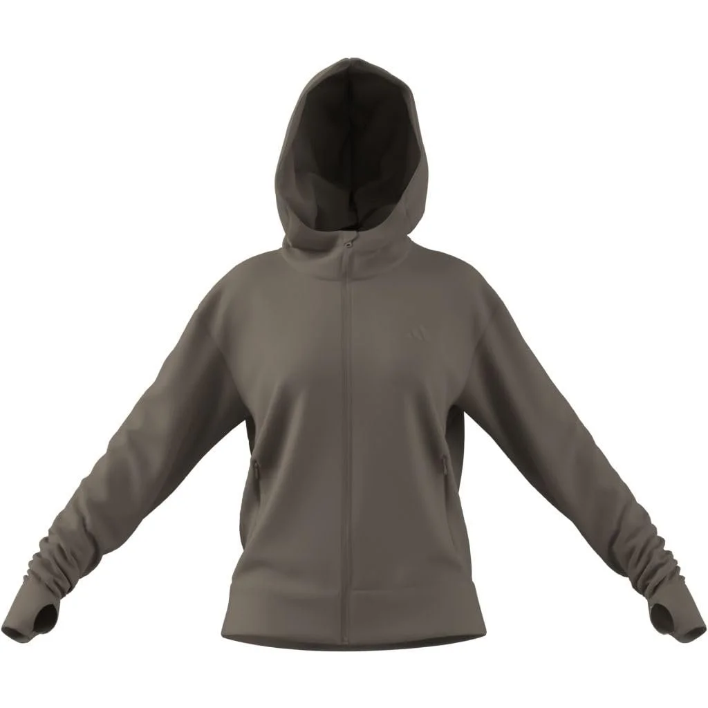 Женская Толстовка adidas D4t Workout Full Zip Hooded, фото №6 Женская Толстовка adidas D4t Workout Full Zip Hooded, фото №6