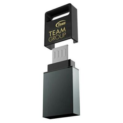 USB флеш-накопитель Team 16gb M151 Gray USB 2.0 OTG TM15116GC01, фото №2