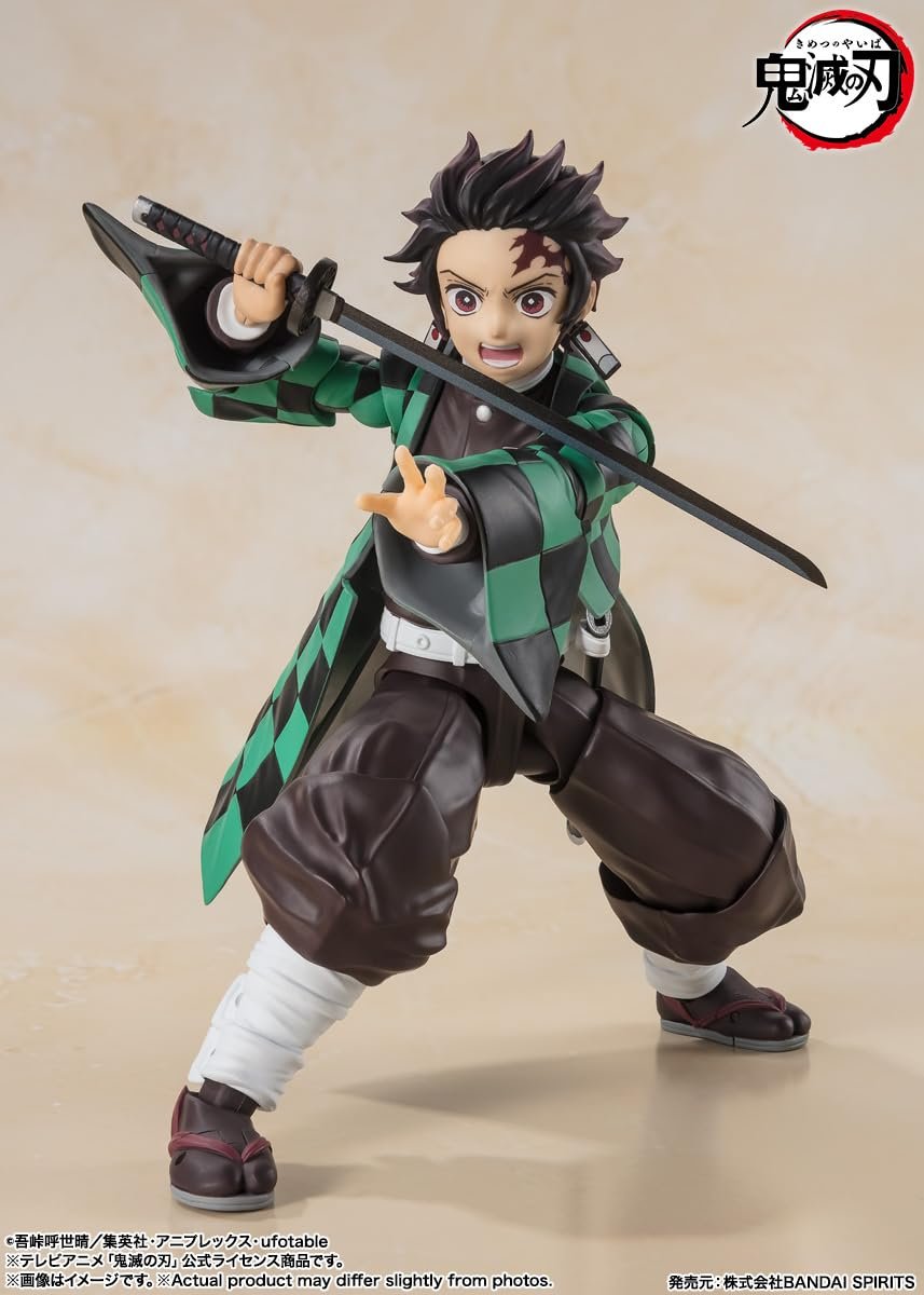 Фигурка Bandai Spirits Demon Slayer: Kimetsu no Yaiba S.H. Figuarts Тандзиро Камадо, 14 см, фото №4