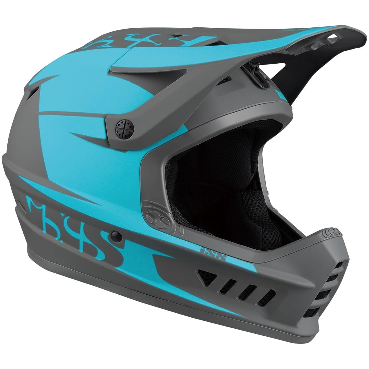 Шлем Downhill IXS XACT EVO MTB Lime-Graphite, фото №1