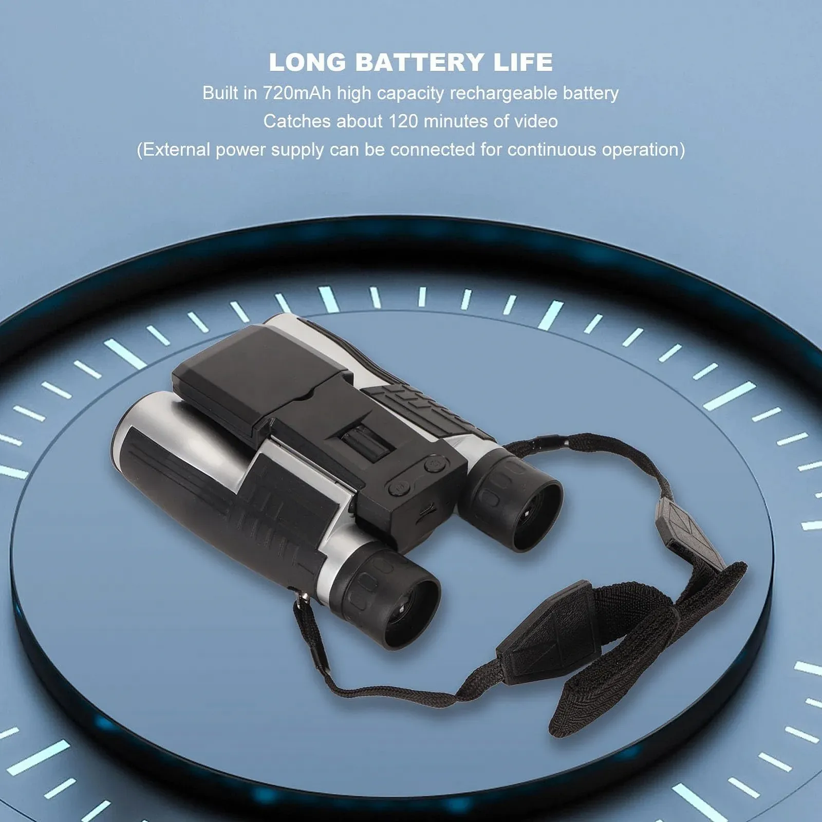 Бінокль Digital 12X32 з камерою та LCD-дисплеєм 2 дюйми 1080P 5MP, фото №3