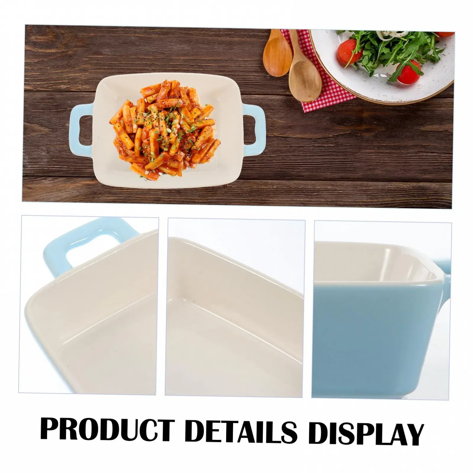 Форма для запекания VALICLUD керамическая креативной формы для дома и ресторана, фото №9