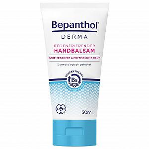 Бальзам для рук Bepanthol Derma Regenerating для ежедневного ухода, мгновенно успокаивает зуд, сухие руки, быстро впитывается и увлажняет до 48 часов, 50 мл - Фото 1