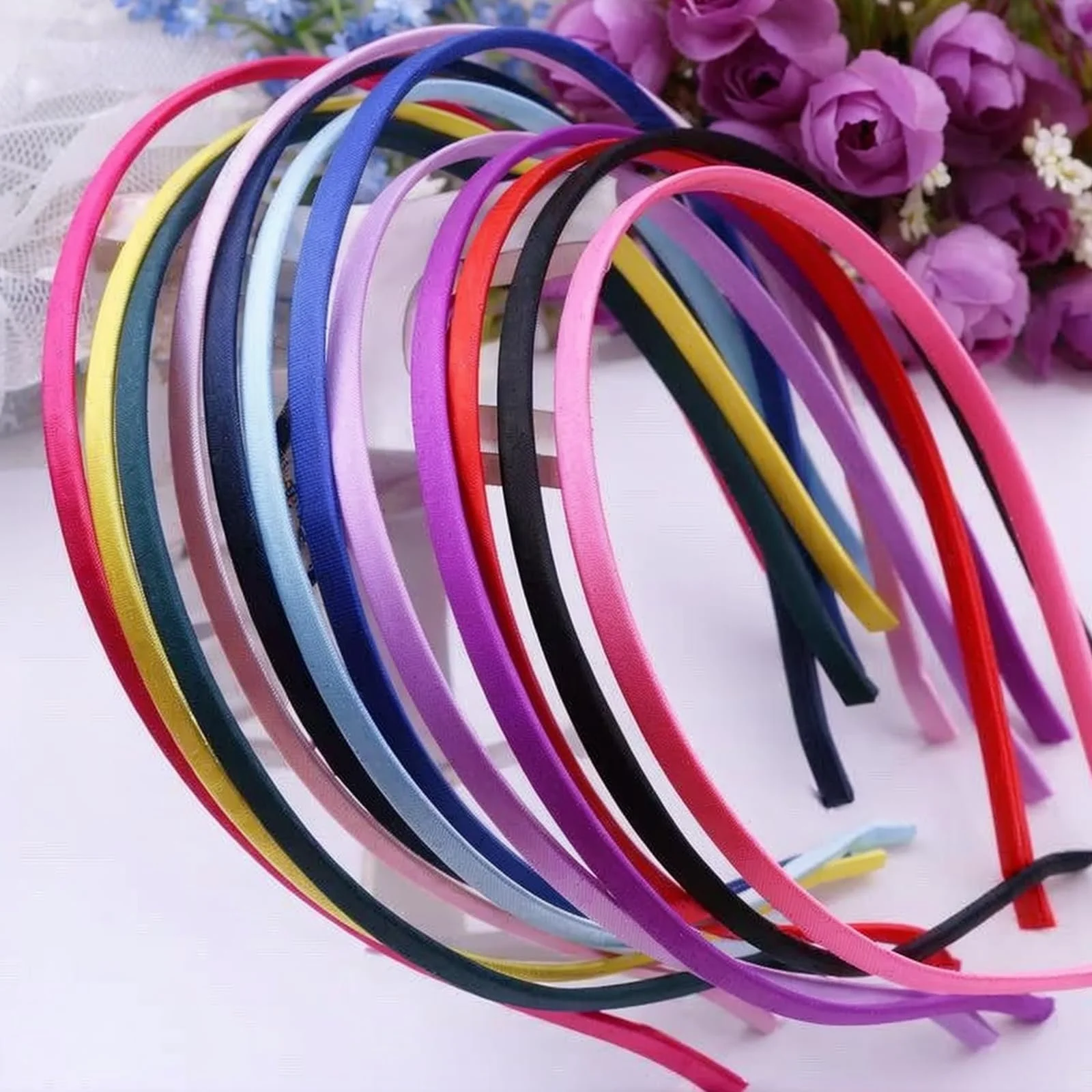 Обруч Атласный 1 см, фото №7