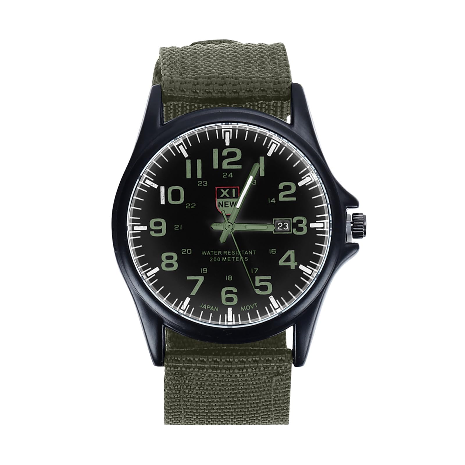 Часы Generisch Outdoor Army Sports Нержавеющая сталь Кварцевый Мужской Женский Спортивный Пластиковый ремешок, фото №1