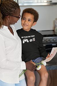 Пуловер Baddery Дитячий геймерський synthetic.ua - Фото 1