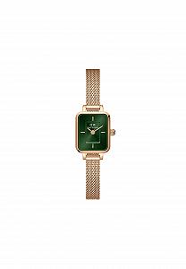 Часы Daniel Wellington Quadro 15.4 x 18.2 мм Double Plated Нержавеющая сталь (316L) Розовое золото - Фото 1