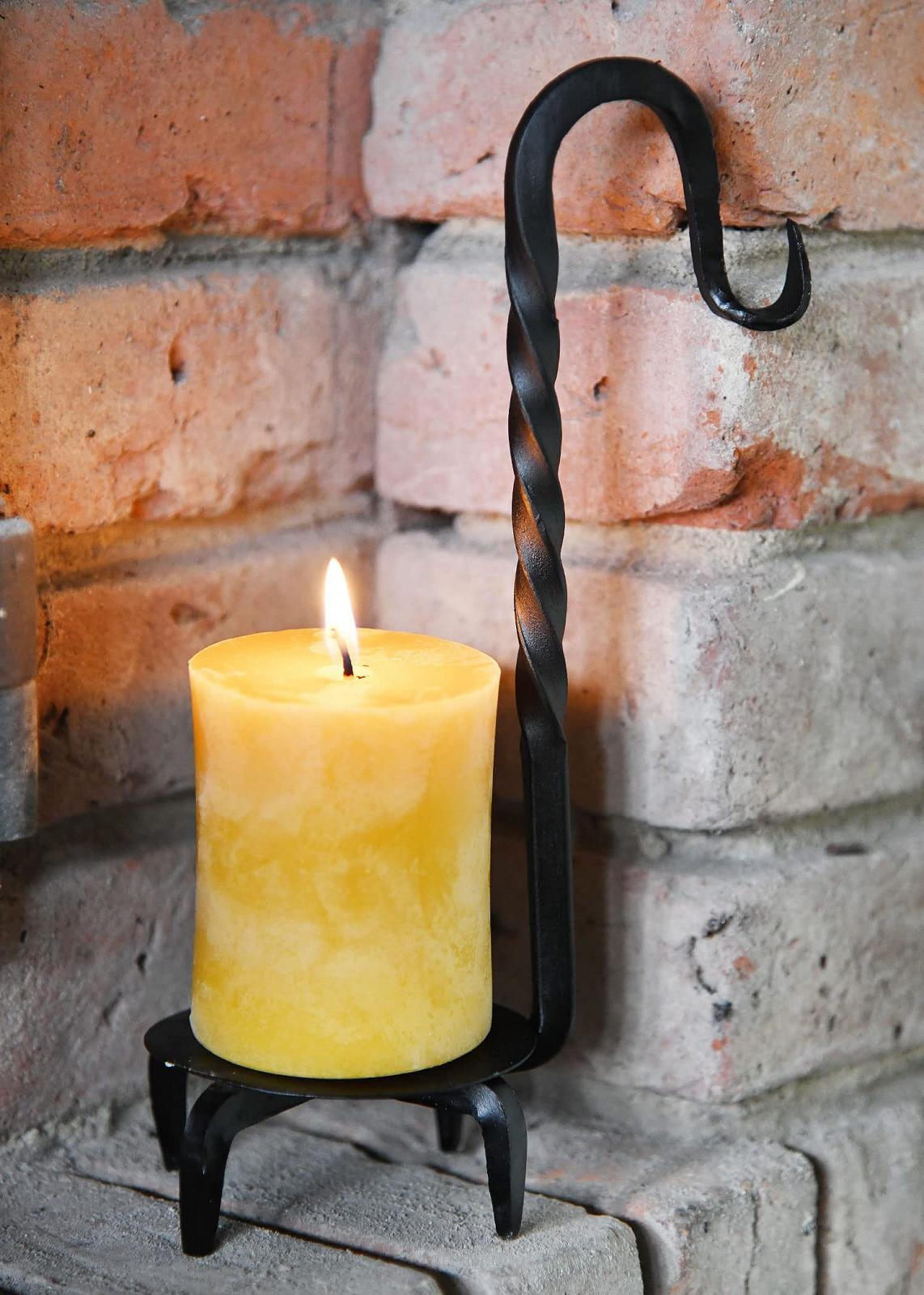 Подсвечник Battle-Merchant Кованный Средневековый Черный, фото №3