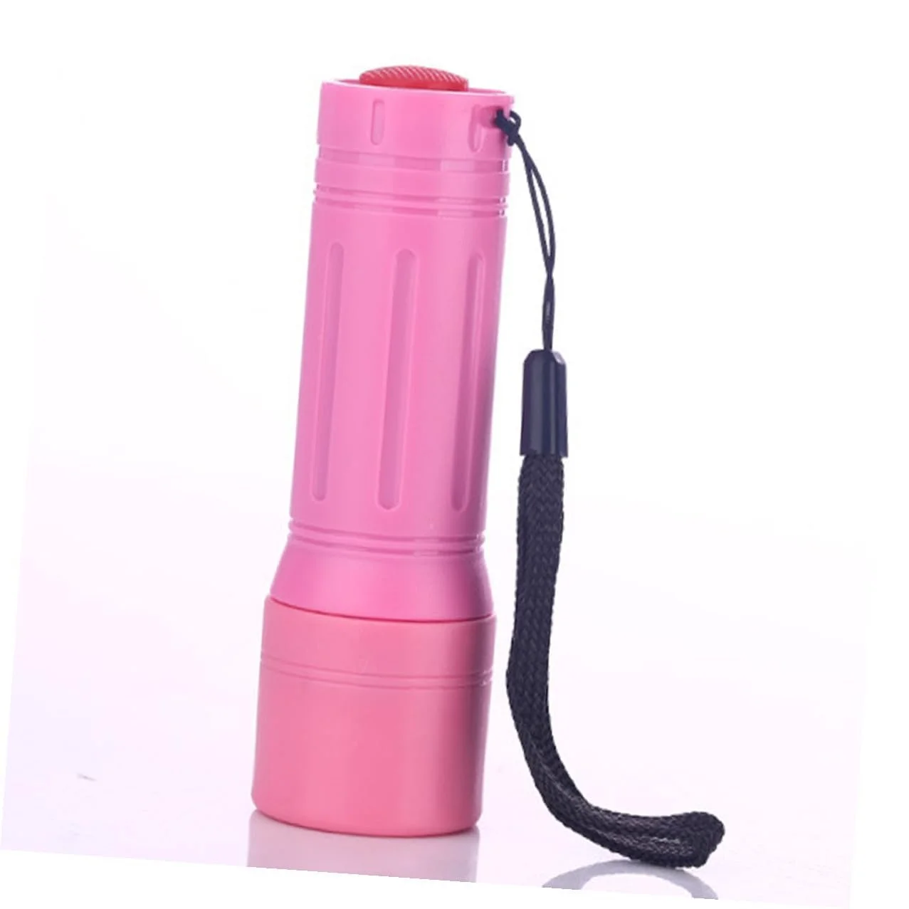 Міні LED ліхтарик з ручкою 12 шт. Компактний та ударостійкий для кемпінгу, походів, весільних подарунків. В комплекті шнурок. Різні кольори, фото №3