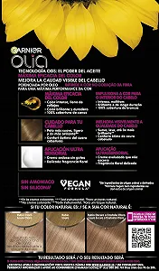 Фарба для волосся GARNIER OLIA 8.12 Сяючий блонд synthetic.ua - Фото 1