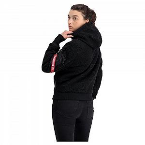 Куртка Alpha Industries Zip Hood Teddy Wmn synthetic.ua - Фото 1